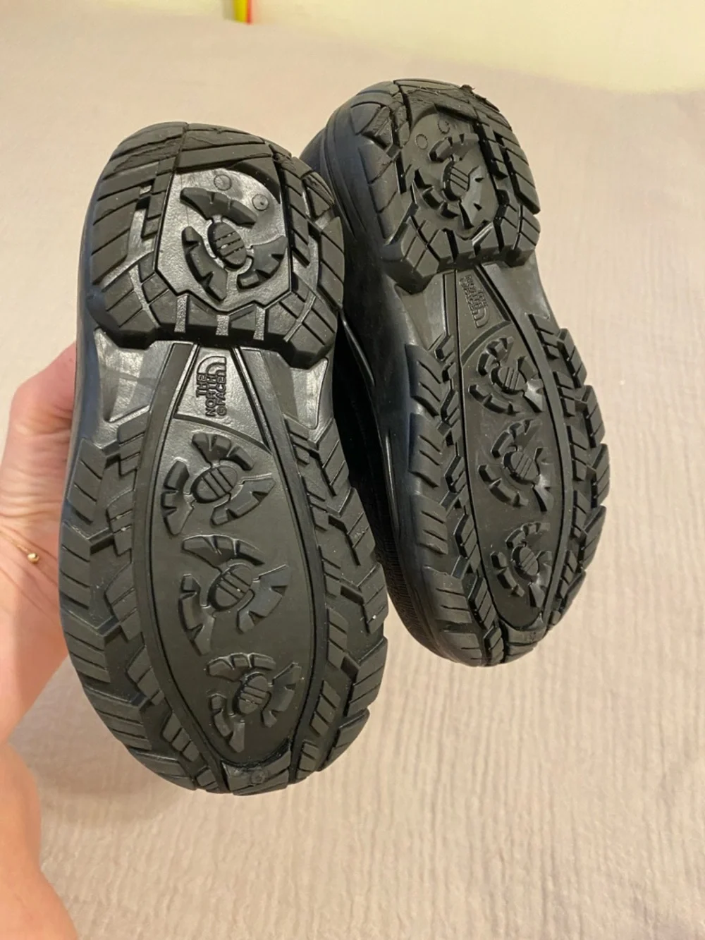 The North Face Kids' Blue Insulated Winter Boots. Size 8